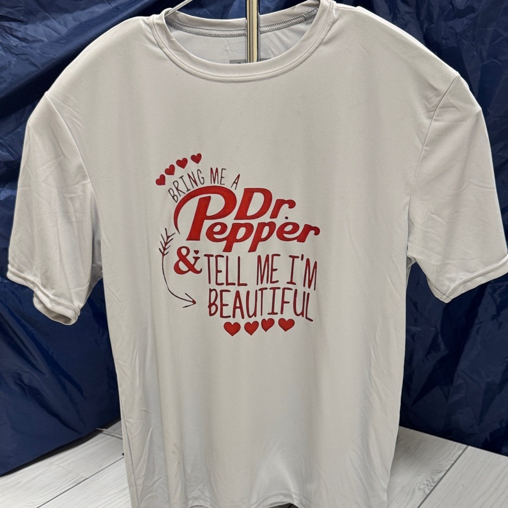 Dr Pepper Women's Short Sleeve Tee - White